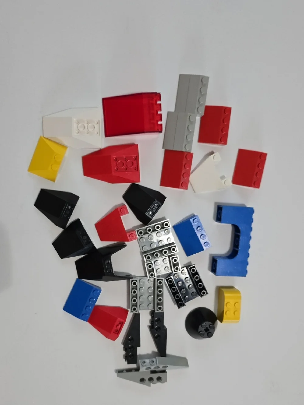 LEGO Vintage Mixed Building Brick Parts - Multicolor Lot